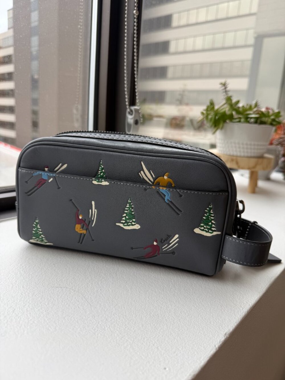 Coach Ski Slopes- Cosmetic bag NWOT - Picture 2 of 8